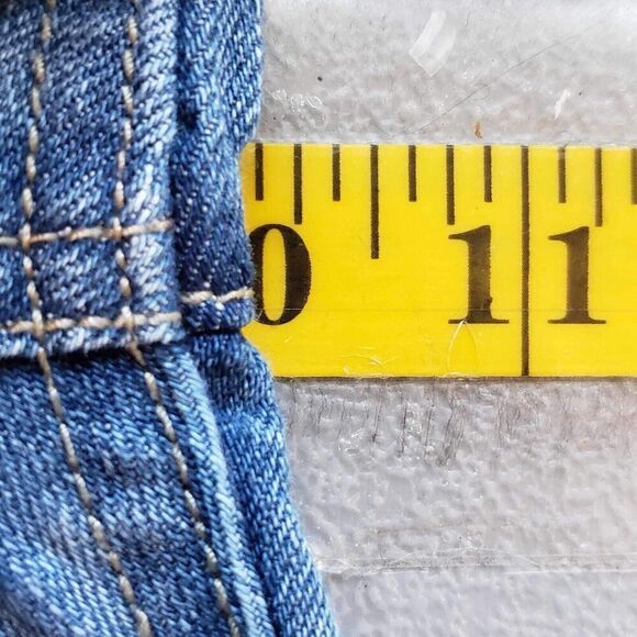 Democracy Jeans Skinny Ab Technology Flex Women's Size 6 Blue Mid Rise - Picture 10 of 12